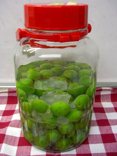 A picture of Our Family's Umeshu.