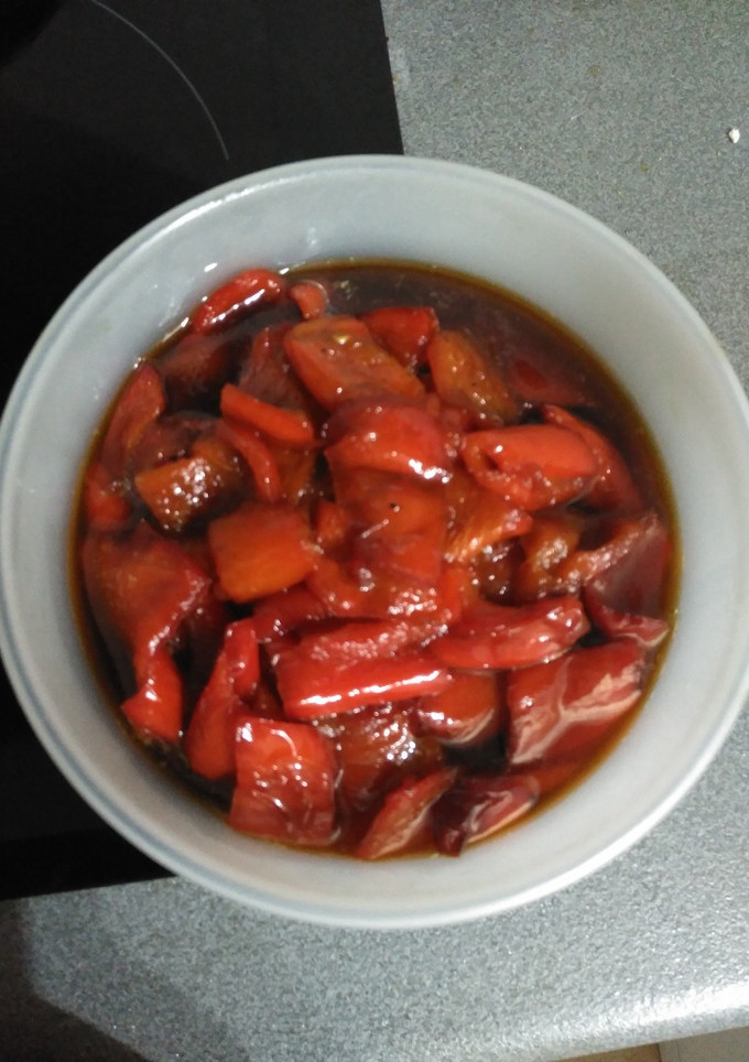 Una foto de Pimientos fritos