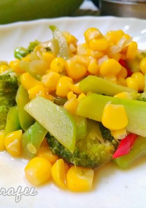 Foto resep 🌸 Tumis Brokoli jagung