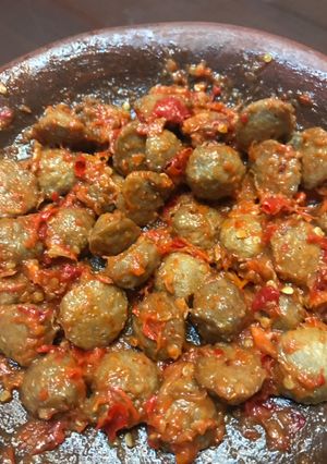 Foto resep Sambel bakso penyet ala surabaya