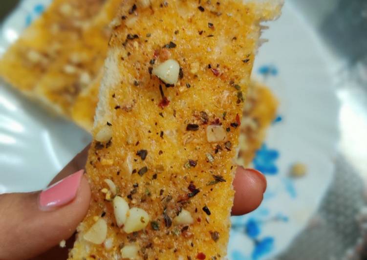 Simple Way to Make Homemade Instant garlic bread