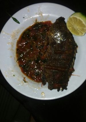 A picture of Fish stew.