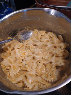 A picture of Sneaky Veggie Bowtie Pasta.