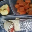 Wrap saludable para lunch #healthy #lunch