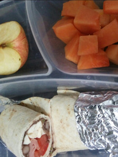 Una foto de Wrap saludable para lunch #healthy #lunch