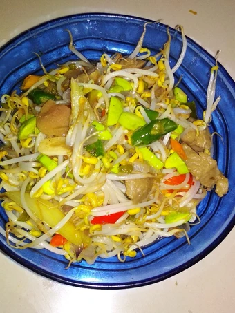 Cara Gampang Membuat Resep Cah Pete Taoge Pentol yang  Bikin Ketagihan Anti Ribet, Sempurna