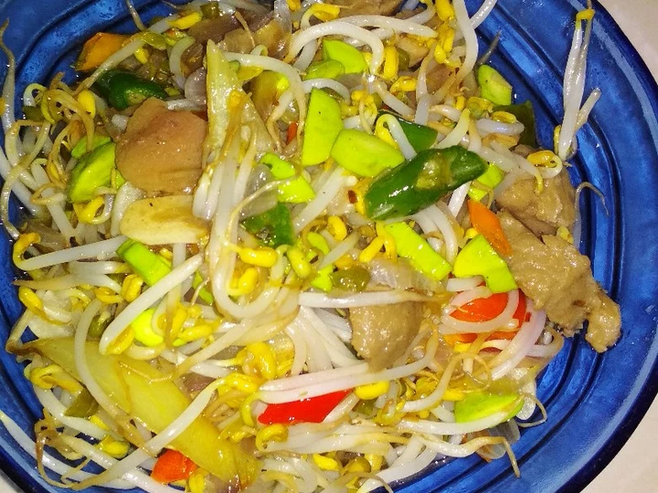 Cara Gampang Membuat Resep Cah Pete Taoge Pentol yang  Bikin Ketagihan Anti Ribet, Sempurna