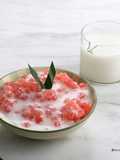 Bubur Pacar (Sagu Mutiara)