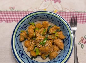 Foto di Gnocchi di patata dolce 🍠spadellati con porro