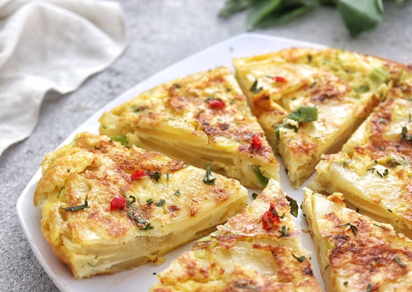 Potato Omelette (Spanish Omelette)