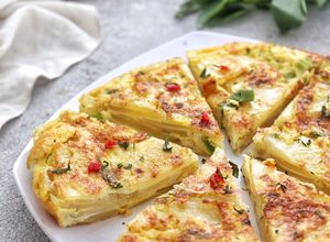 Foto resep Potato Omelette (Spanish Omelette)