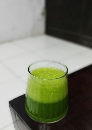 Foto resep Smoothies Pakcoy Nanas Jeruk