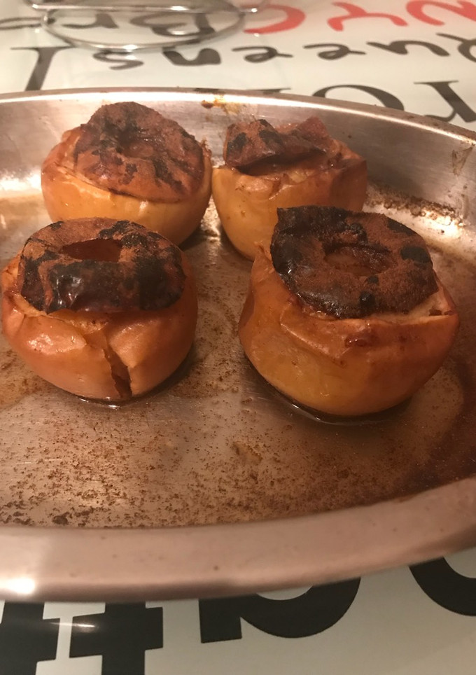Una foto de Manzanas al horno