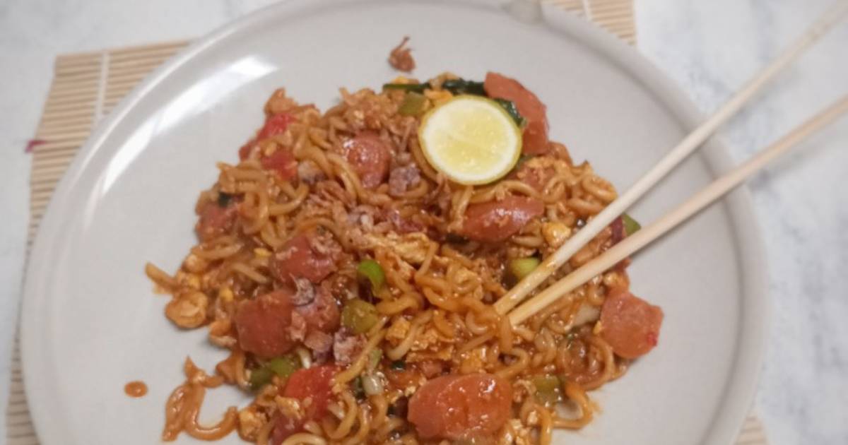 Resep Mie Nyemek Rasanya Maknyus