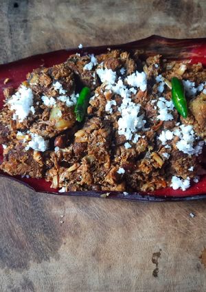 নিরামিষ মোচার ঘন্ট (niramish mochar ghonto recipe in Bengali) রেসিপির প্রধান ছবি