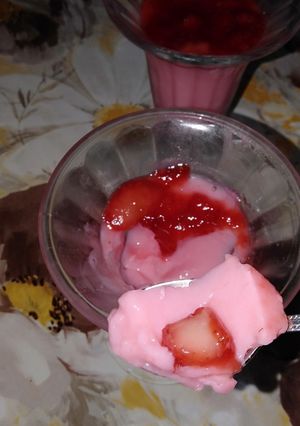 صورة لوصفة فلان ذوق فراولة