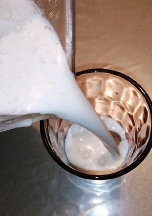 Una foto de Agua de mazapán