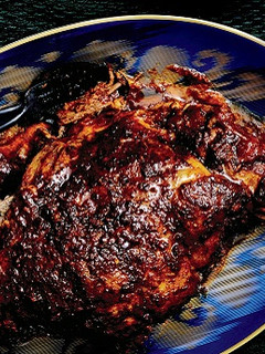 A picture of Mutton Leg (Raan) Roast.