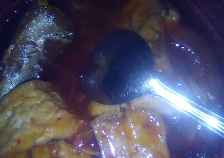 Resep Tumis Sarden Tahu Anti Gagal