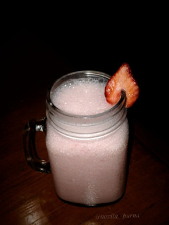 Foto resep Strawberry Smoothie