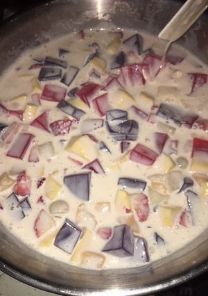 Una foto de Ensalada de gelatina