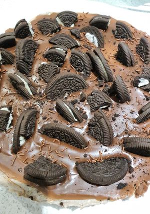 O poză a rețetei Oreo cheesecake.