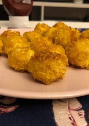 Una foto de Bolitas de mozzarella 🤩🧀