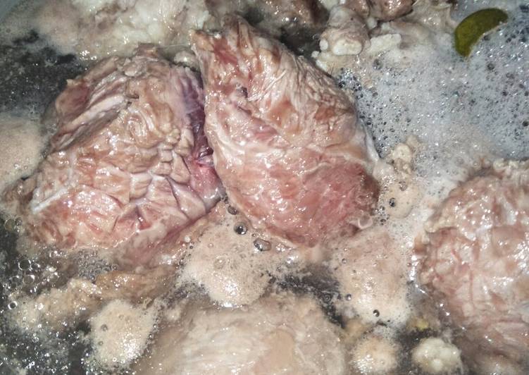 Tips merebus daging 5.30.7 total 12menit empuk