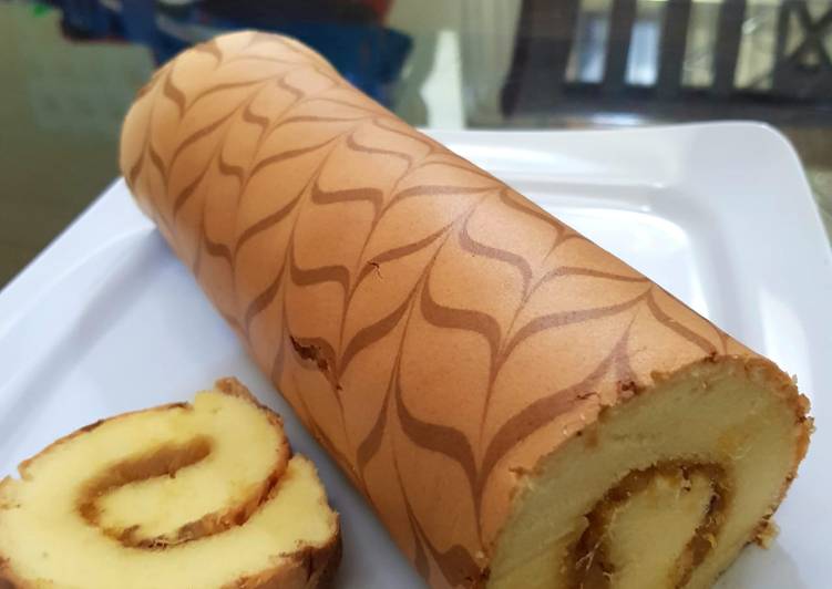 Bolu gulung (mudah dan ekonomis)