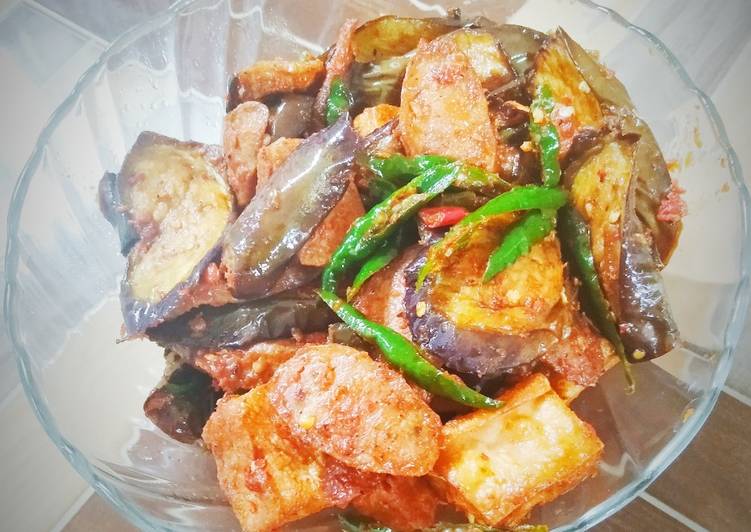 Sambal Tahu Terong Sosis