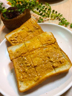 厚片花生吐司 的食譜成品照片