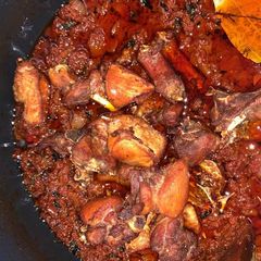 Palmoil stew A picture of Palmoil stew.