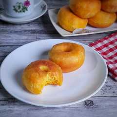 รูปของ Donat yellow pumpkin
