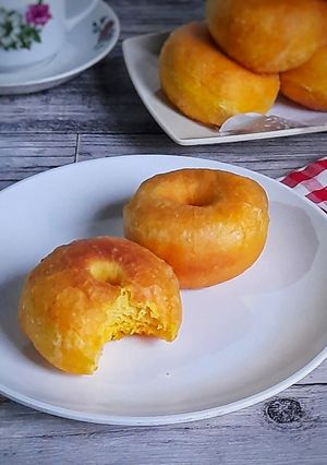 Foto resep Donat yellow pumpkin