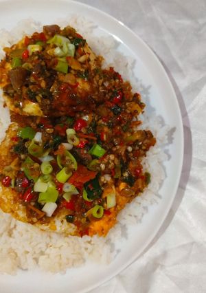 Foto resep Telur Ceplok Chili Padi