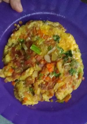 Foto resep Omelet Wortel Kentang