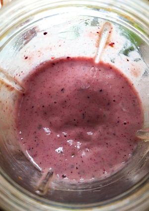 Hình của món Smoothie quả mọng.