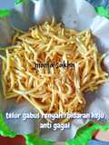 Telur gabus keju renyah,anti gagal (bidaran keju)
