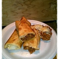A picture of Easy Beef Burritos.