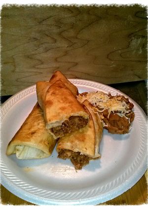 A picture of Easy Beef Burritos.