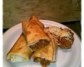 Popular Cuisine Easy Beef Burritos Most Delicious