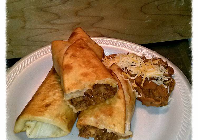 Easy Beef Burritos Easy Beef Burritos