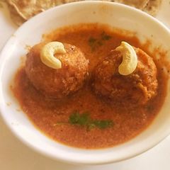A picture of Malai paneer Kofta.