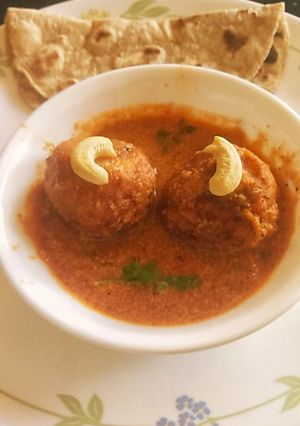 A picture of Malai paneer Kofta.
