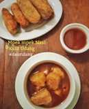 Mpek mpek Nasi & Kulit Udang #daurulang