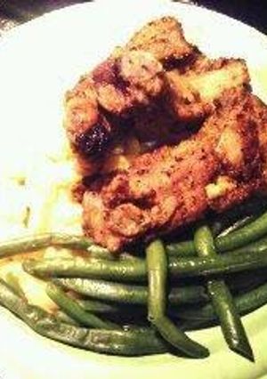 A picture of Fried Babyback Ribs!.