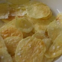Oil-Free Non-Fried Potato Chips A picture of Oil-Free Non-Fried Potato Chips.