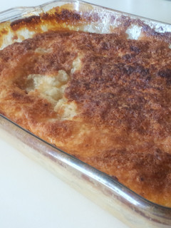 A picture of Peach Cobbler.