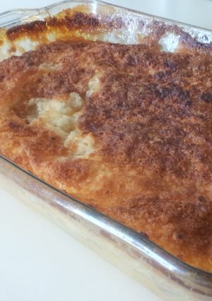 A picture of Peach Cobbler.