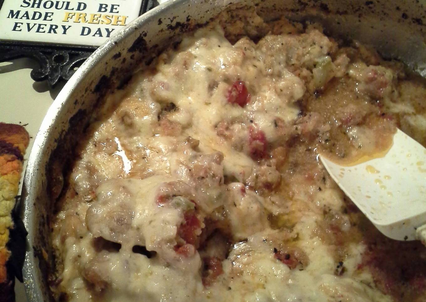 Simple Way to Prepare Any-night-of-the-week Pork (or Chicken) and Spanish Cauli-"Rice"